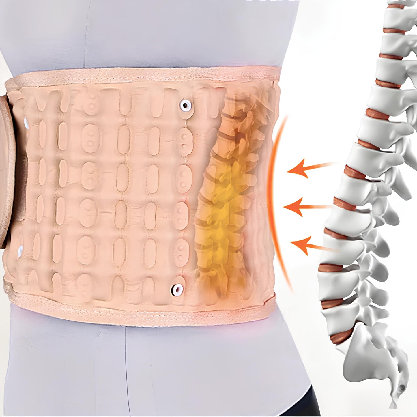 Inflatable Lumbar Support Belt